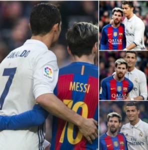 Momen Mesra Ronaldo dan Messi di Duel El Clasico