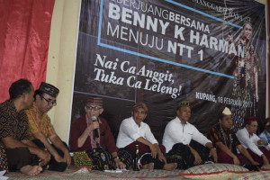 Sambutan hangat IKMR  Sedaratan Timor Usung BKH Calon Gubernur NTT