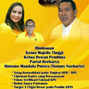 Hari ini Rapimwil Partai Berkarya NTT