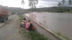 Banjir Baukama,  Satu Rumah Terendam