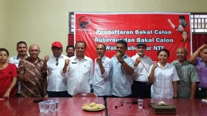 11 Balon Gubernur dan Wagub Daftar di PDI Perjuangan