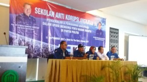 DPD Demokrat NTT Hari Ini Gelar Diklat Antikorupsi