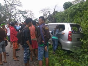 Kecelakaan Lalu Lintas Terjadi di Watu Kanggoro Kabupaten SBD.