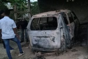 Usai Rapat Pleno KPU, Mobil Ketua Panwas Rote Ndao Dibakar