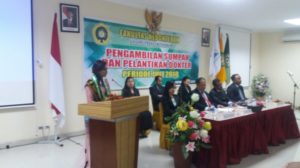 Fakultas Kedokteran Undana Adakan Pengambilan Sumpah dan Pelantikan Dokter