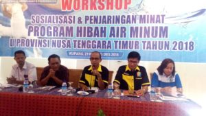 Minat Program Hibah Air Bersih di NTT Rendah