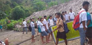 Gedung SMAN 3 Takari Ambruk Diterjang  Angin Kencang