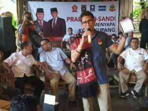 Sandiaga Uno Ingin Sejahterakan Rakyat Melaui Pemberdayaan Ekonomi Kerakyatan