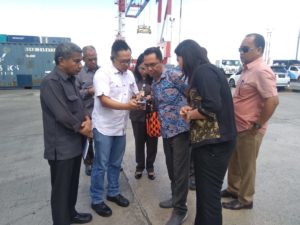 Kontainer Surat Suara Pemilu Tiba di Pelabuhan Tenau Kupang, NTT