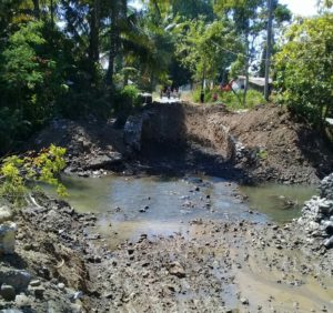 Pengerjaan Jembatan Bangkoor di Talibura Bakal Molor dan Tidak Tepat Waktu