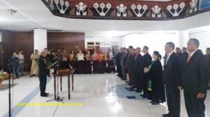 Wakil Wali Kota Lantik Sembilan Pejabat Pratama Lingkup Pemerintah Kota Kupang