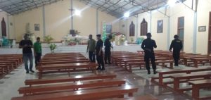 Gereja Kristus Raja Talibura Didatangi Orang Tak Di Kenal.