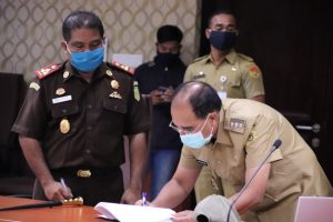 Wali Kota Tandatangan MoU  Dengan Pemprov dan Kejati NTT