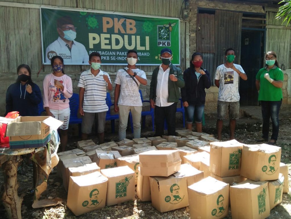 PKB NTT Salurkan Bantuan 10.000 paket Sembako