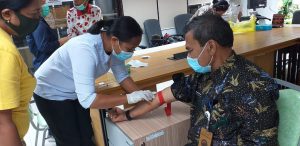 Panitia Kunjungan Menkopolhukum dan Mendagri di PLBN Motaain Wajib Rapid Test