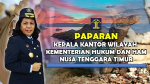 Kanwil Kemenkumham NTT Launching Hallo Kumham dan Maskot