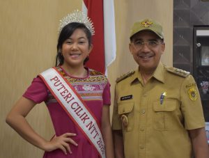 Finalis Puteri Cilik 2020 Minta Restu Wali Kota Kupang