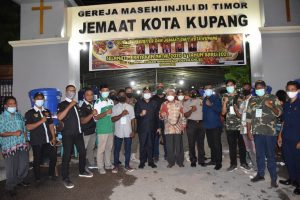 Wakil Wali Kota Pantau Ibadah Malam Natal, Gereja Laksanakan Protokol Covid-19