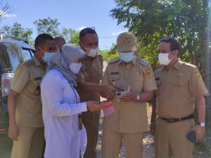 Wali Kota Kupang Bersama Tim Kementerian PUPR Tinjau Lahan Relokasi Korban Bencana Badai Seroja