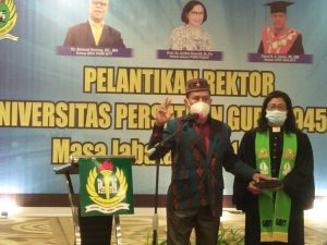 David Selan Kembali Dilantik Jadi Rektor UPG 45 NTT