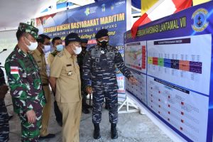 Wali Kota Kupang Apresiasi Program Serbuan Vaksinasi TNI AL