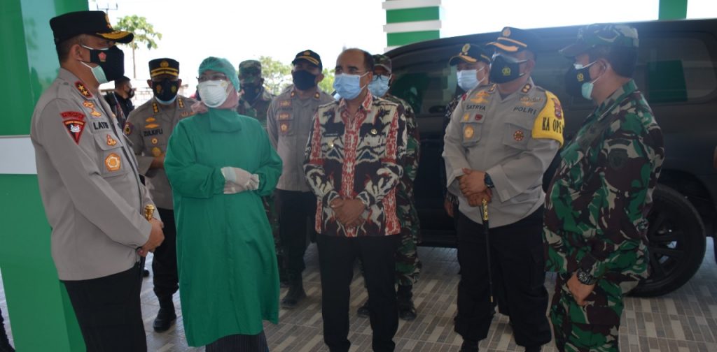 Forkopimda NTT Pantau Penerapan PPKM Level IV di Kota Kupang