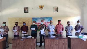 Kecamatan Kota Komba Utara Manggarai Timur Gelar Pilkades Damai dan Aman Covid 19