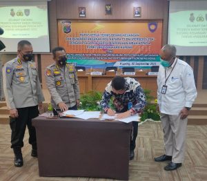 BNI 46 Wilayah Bali dan Nusra Tandatangan MoU dengan Polda NTT