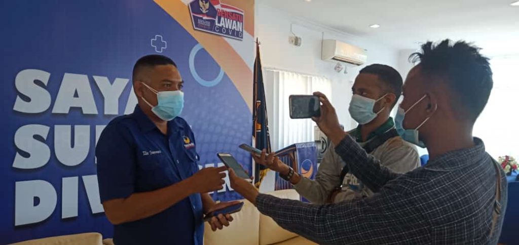 DPW Nasdem NTT Layani Vaksin Dosis Kedua, Pekan Ini Layani 300 Warga