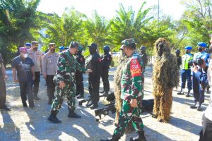 Apel Gelar Pasukan Pengamanan VVIP Kunjungan Kerja Presiden RI di Labuan Bajo