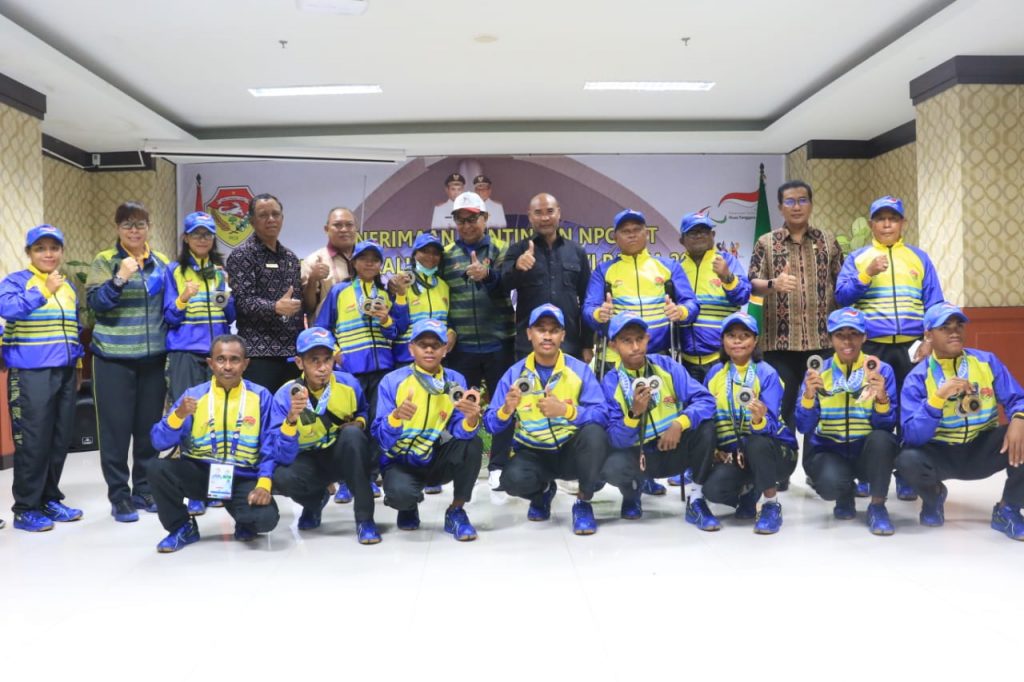 Ini Pesan Gubernur Laiskodat untuk  Kontingen NPC NTT Peparnas XVI Papua 2021