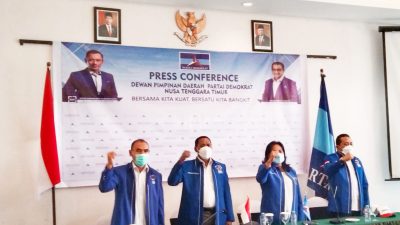 Leonardus Lelo  Pimpin DPD Demokrat NTT, Gantikan Jefri Riwu Kore