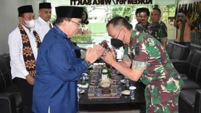 Danrem 161/WS Terima Audiensi Ketua Umum DPW MUI Provinsi NTT