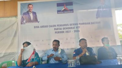 Ini Pesan Ketua Terpilih Leonardus Lelo Untuk Calon Pengurus DPD Demokrat NTT