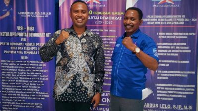 Partai Demokrat NTT Terima Kunjungan Rektor Institut Nasional Flores