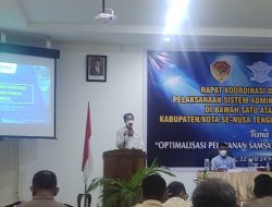 Sekda Polo Maing, Buka Rakor Samsat Tingkat Provinsi NTT