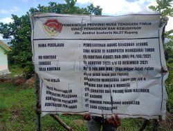 Proyek Pembangunan Gedung SMAN 4 Borong Diduga Asal Jadi, Warga Desak Dinas Pendidikan NTT Tidak PHO