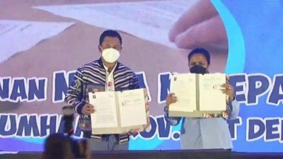 Dukung Program hingga Pengembangan UMKM Kakanwil Kemenkumham NTT Teken MoU dengan Bank NTT