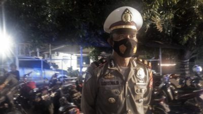 Satlantas Polres Flotim Gelar Operasi Simpatik, Jaringan Ratusan Motor Tanpa Helm