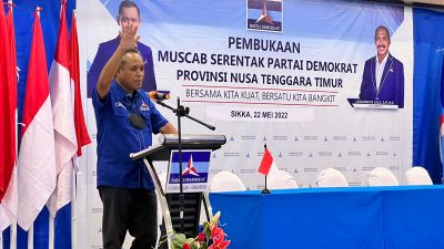 BKH Sampaikan Pesan SBY  untuk Kader Demokrat di NTT: Everything I Do, I Do It for You