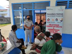 PT Jasa Raharja Perwakilan Ende Selenggarakan Giat Pengobatan Gratis “MUKL” Di Terminal Kota Ende