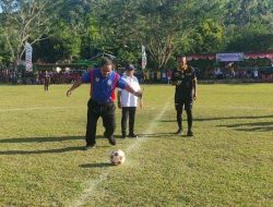 Bupati Agas Buka Turnamen Liga Pelajar Tahun 2022 Manggarai Timur