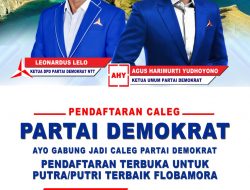 Demokrat NTT Buka Pendaftaran Bacaleg, Terbuka untuk Kader dan Non Kader