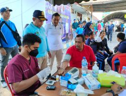 Meriahkan Hari Perhubungan Nasional Ke-51, Sekda NTT Kunjungi Posko Pelayanan Kesehatan Gratis Jasa Raharja