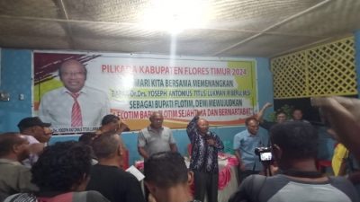 Pastikan Maju Pilkada Flotim 2024 Dari Partai Golkar, Lukman Riberu Bentuk Tim Kerja