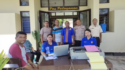 Tiga Hari Pelayanan Samling di Kecamatan Umalulu, 50 Unit Ranmor Lunas PKB