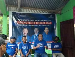 Konsolidasi Partai, Tim DPC Demokrat Berhasil Bentuk dan Aktifkan 7 Ranting di Amfoang Selatan