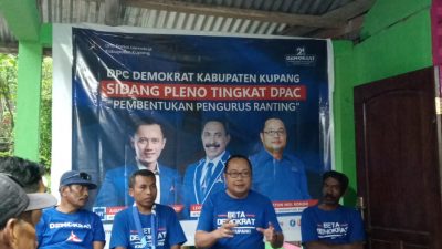 Konsolidasi Partai, Tim DPC Demokrat Berhasil Bentuk dan Aktifkan 7 Ranting di Amfoang Selatan