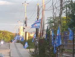 Ribuan Bendera Demokrat Birukan Kota Kupang