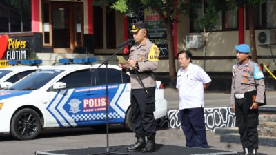 Polres Flotim Gelar Operasi Lilin Turangga 2022